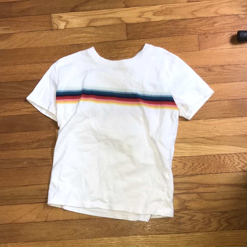 Brandy Melville rainbow top